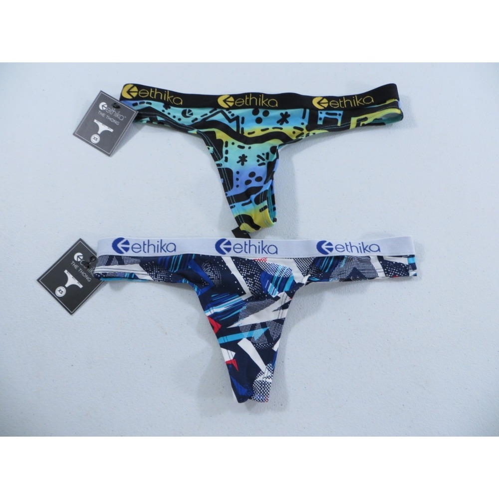 Ethika The Thong Women's Thong Size‎ XS Lot of 2 NWT